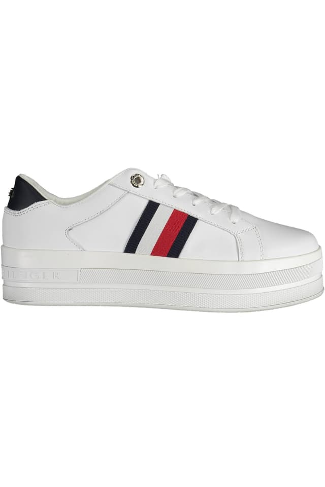 БЕЛИ ДАМСКИ СПОРТНИ ОБУВКИ TOMMY HILFIGER