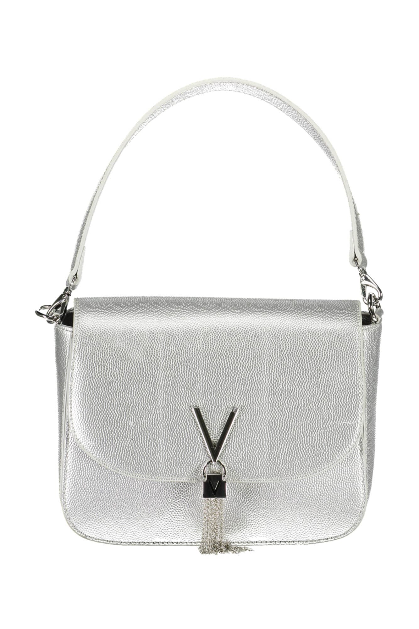 VALENTINO BAGS СРЕБЪРНА ДАМСКА ЧАНТА - VALENTINO BAGS