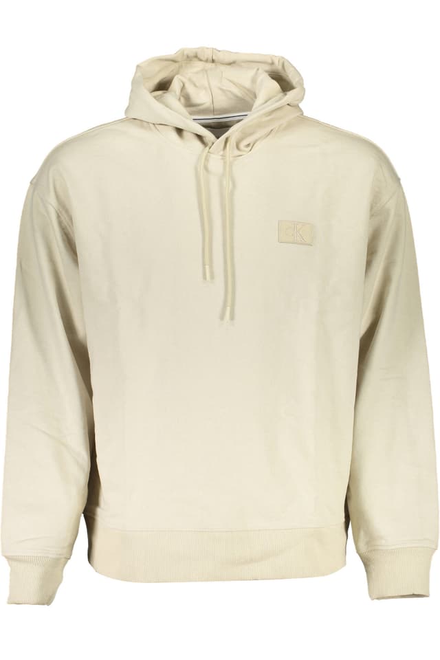 CALVIN KLEIN СУИТШЪР БЕЗ ЦИП МЪЖКИ БЕЖОВ