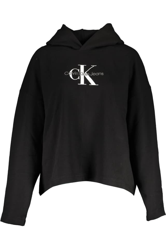 CALVIN KLEIN ДАМСКИ СУИТШЪР БЕЗ ЦИП ЧЕРЕН