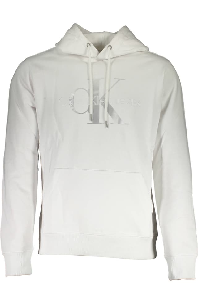 CALVIN KLEIN БЯЛ МЪЖКИ СУИТШЪР БЕЗ ЦИП