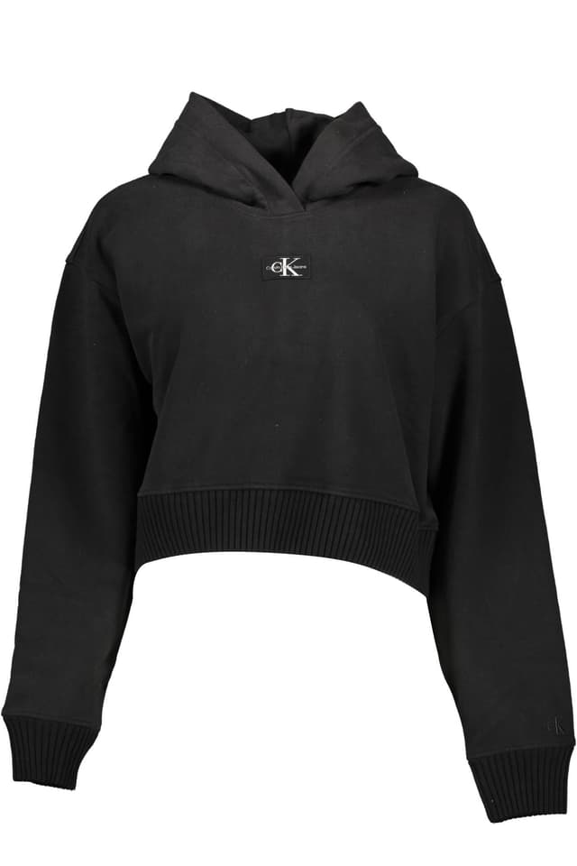 CALVIN KLEIN ДАМСКИ СУИТШЪР БЕЗ ЦИП ЧЕРЕН