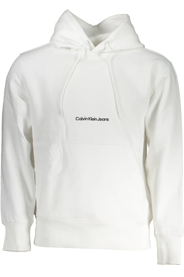 CALVIN KLEIN БЯЛ МЪЖКИ СУИТШЪР БЕЗ ЦИП