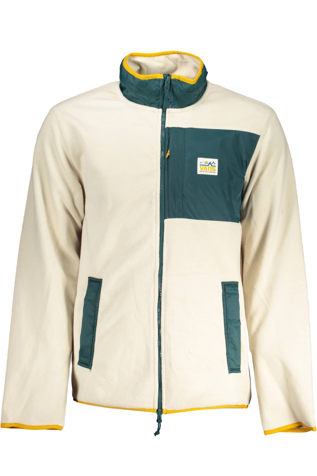 МЪЖКИ БЕЖОВ СУИТШЪТ VANS С ЦИП - VANS