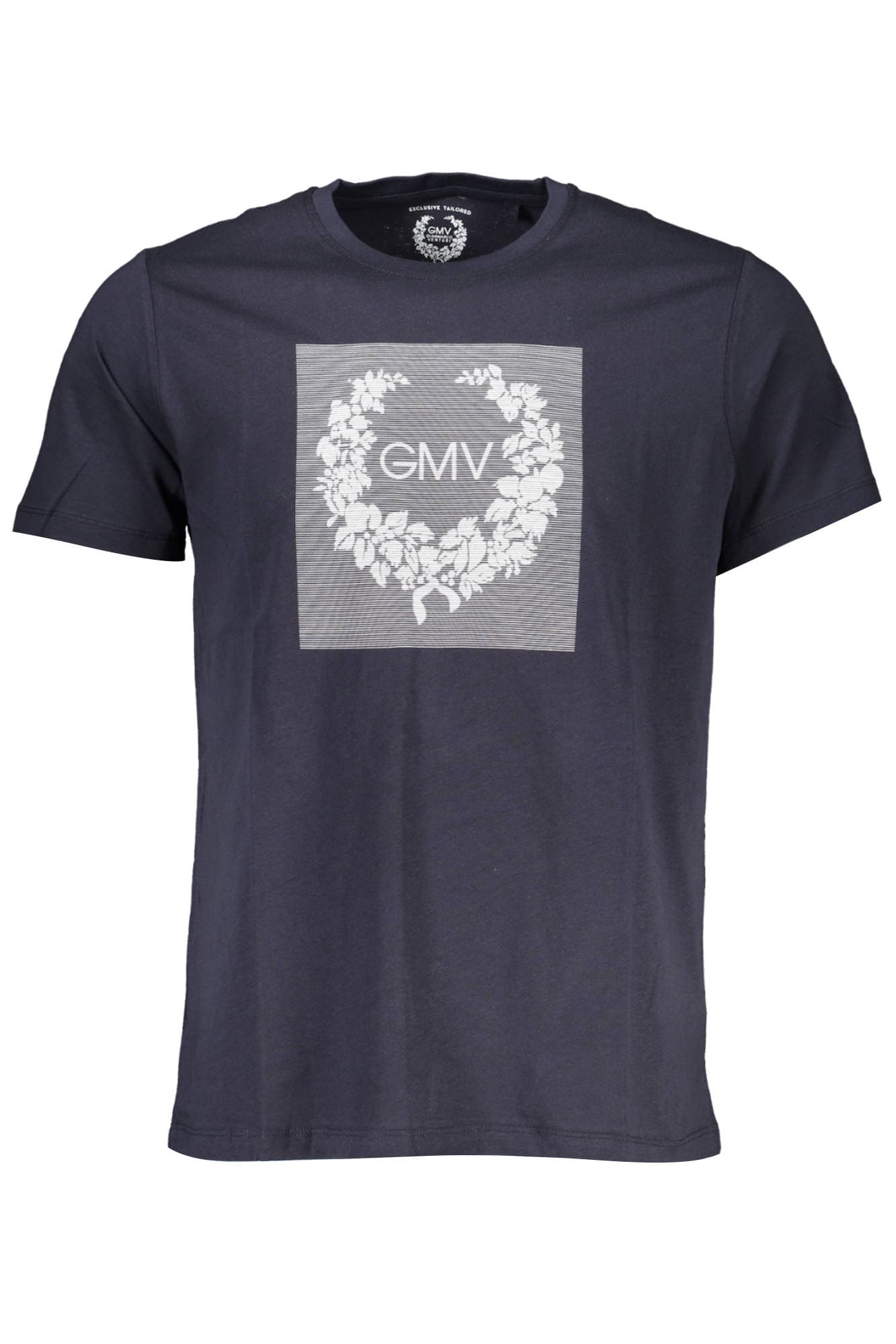 МЪЖКА ТЕНИСКА С КЪС РЪКАВ GIAN MARCO VENTURI СИНЯ - GIAN MARCO VENTURI