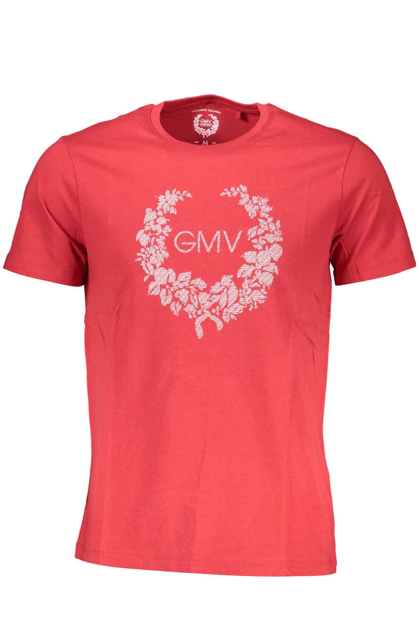 МЪЖКА ТЕНИСКА С КЪС РЪКАВ GIAN MARCO VENTURI ЧЕРВЕНА - GIAN MARCO VENTURI