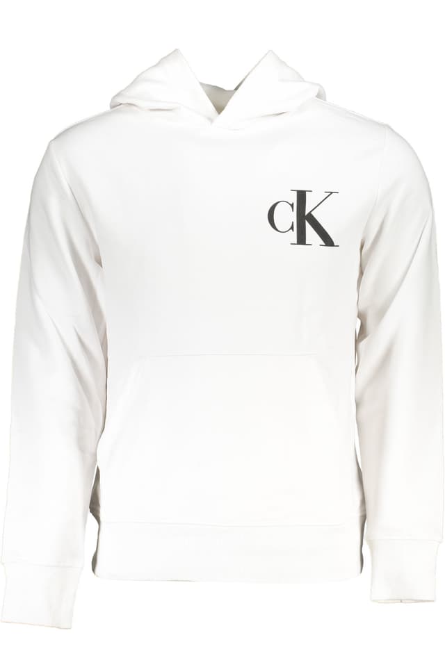 CALVIN KLEIN МЪЖКИ БЯЛ СУИТШЪТ БЕЗ ЦИП