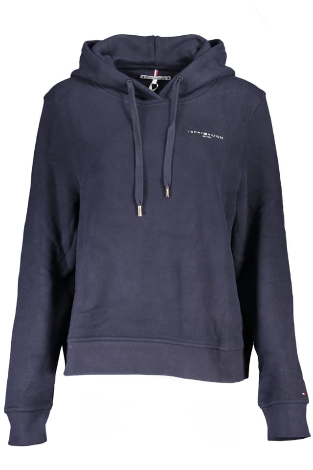 TOMMY HILFIGER ДАМСКИ СИН СУИТШЪТ БЕЗ ЦИП