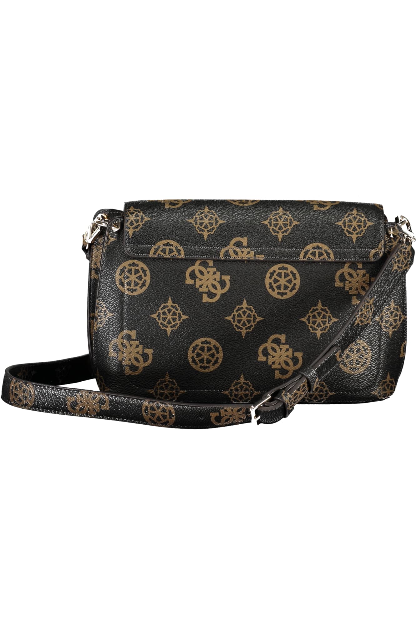 GUESS JEANS КАФЯВА ДАМСКА ЧАНТА - GUESS JEANS