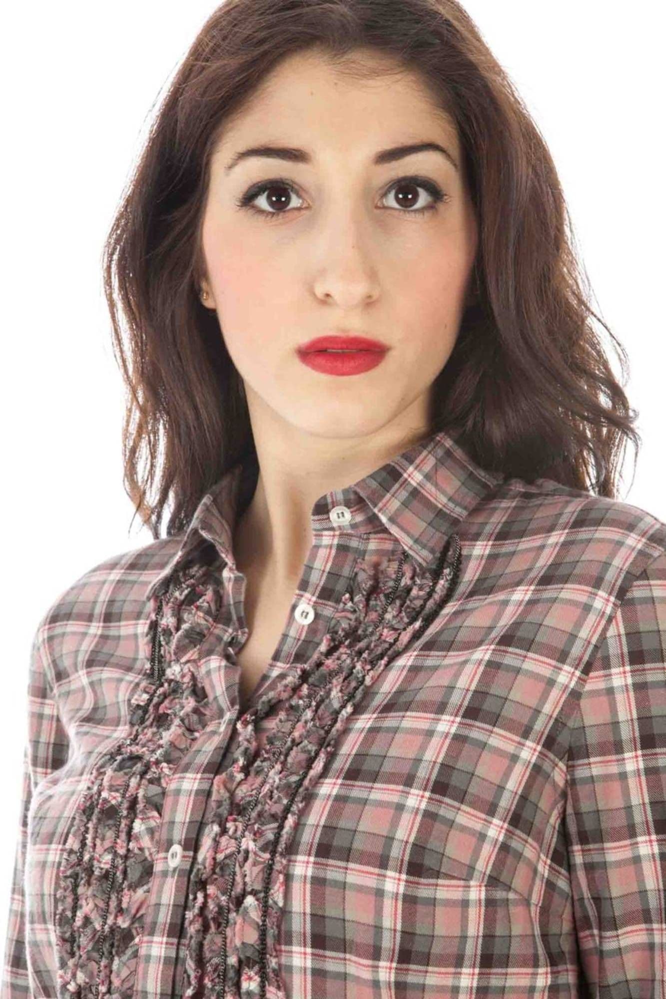 FRED PERRY ДАМСКА РИЗА С ДЪЛЪГ РЪКАВ РОЗОВА - FRED PERRY