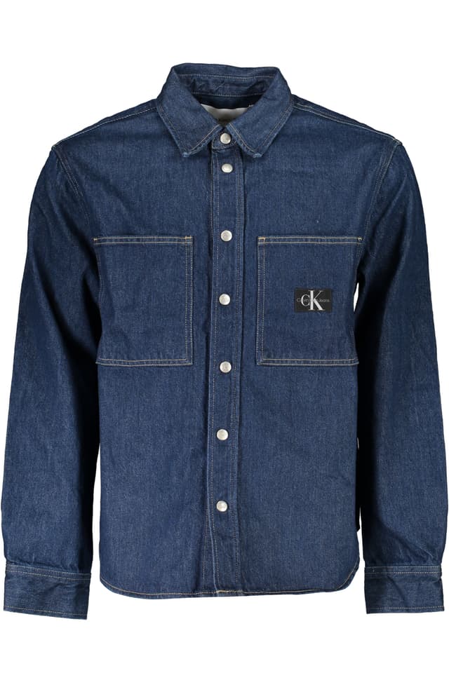 CALVIN KLEIN МЪЖКО СИньо СПОРТНО ЯКЕ