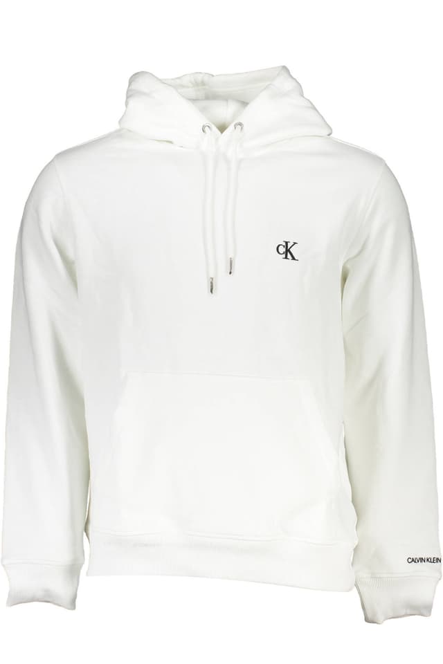 CALVIN KLEIN МЪЖКИ БЯЛ СУИТШЪТ БЕЗ ЦИП