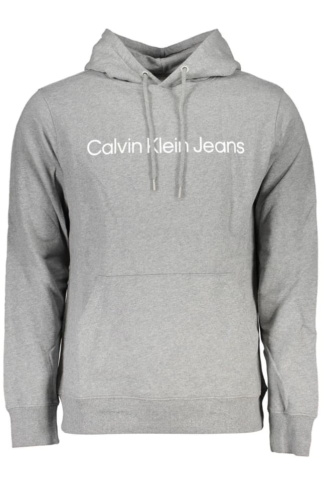 CALVIN KLEIN МЪЖКИ СИВ СУИТШЪТ БЕЗ ЦИП