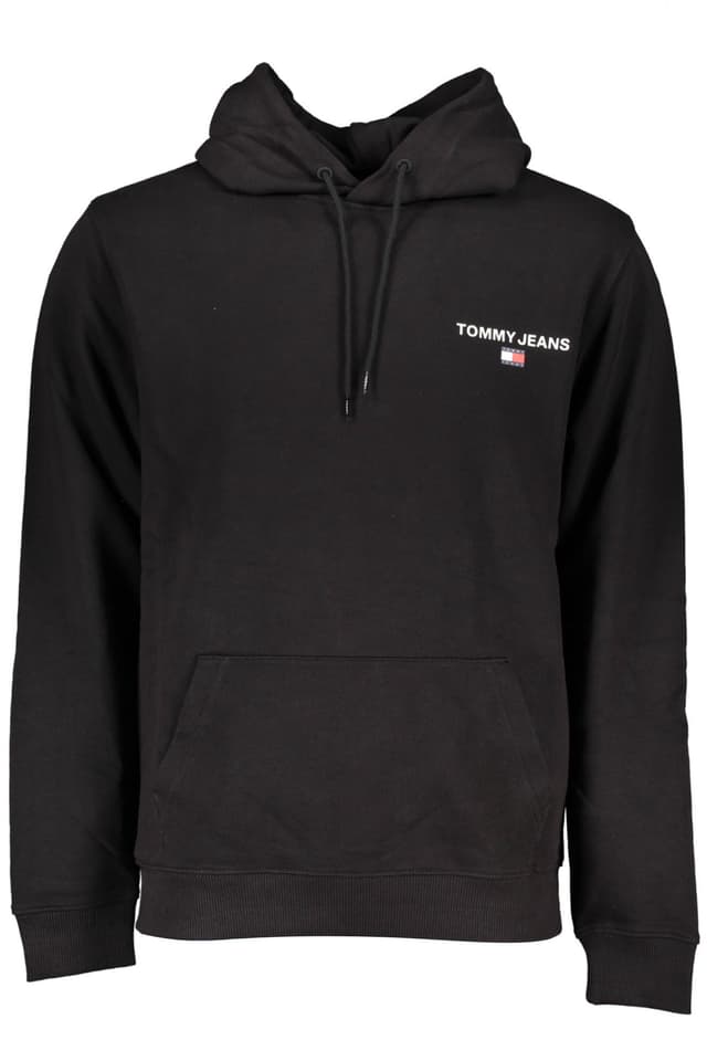 TOMMY HILFIGER МЪЖКИ ЧЕРЕН СУИТШЪТ БЕЗ ЦИП