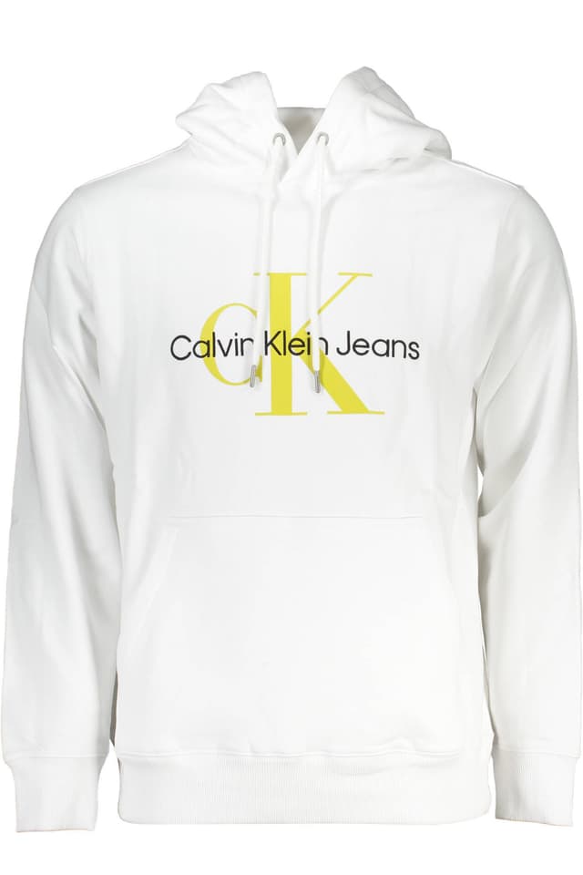 CALVIN KLEIN МЪЖКИ БЯЛ СУИТШЪТ БЕЗ ЦИП