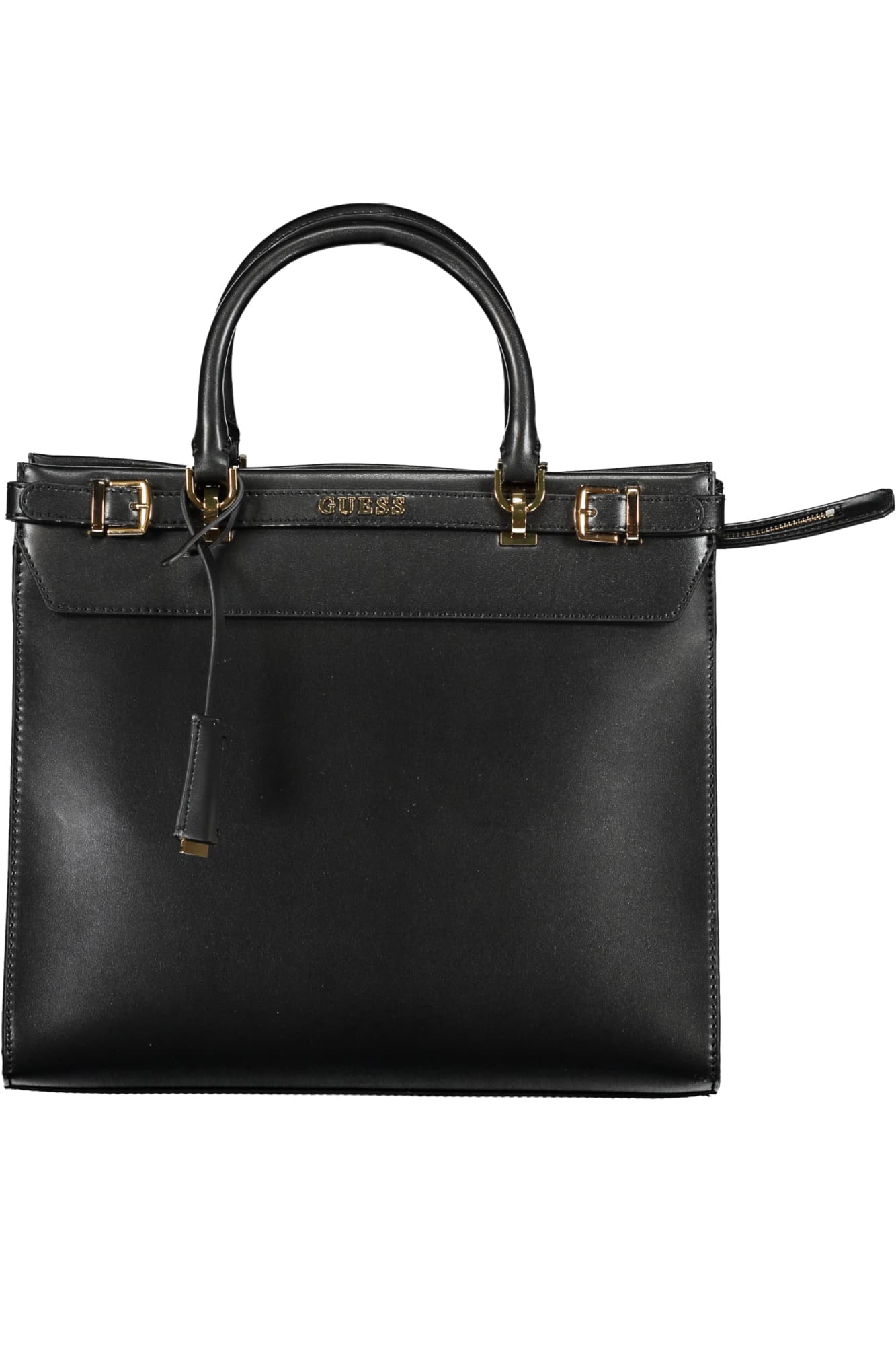 GUESS JEANS ЧЕРНА ДАМСКА ЧАНТА - GUESS JEANS