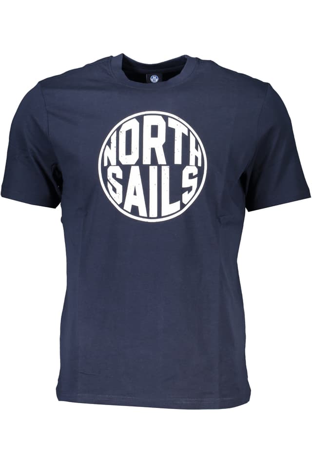 МЪЖКА ТЕНИСКА С КЪС РЪКАВ NORTH SAILS СИНЯ