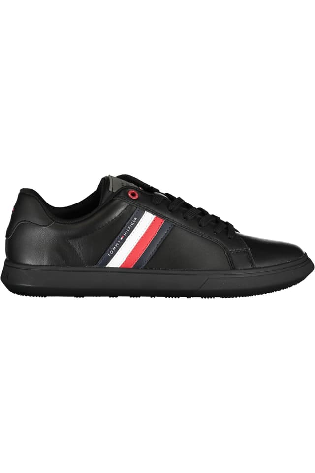 ЧЕРНИ МЪЖКИ СПОРТНИ ОБУВКИ TOMMY HILFIGER