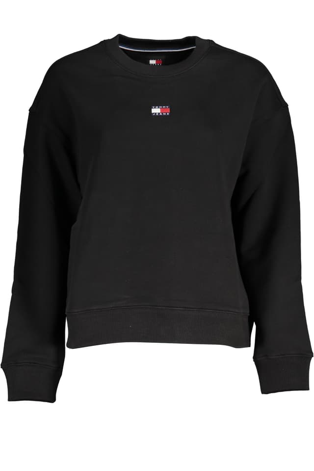 TOMMY HILFIGER МЪЖКИ ЧЕРЕН СУИТШЪТ БЕЗ ЦИП