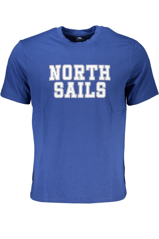 МЪЖКА ТЕНИСКА С КЪС РЪКАВ NORTH SAILS СИНЯ