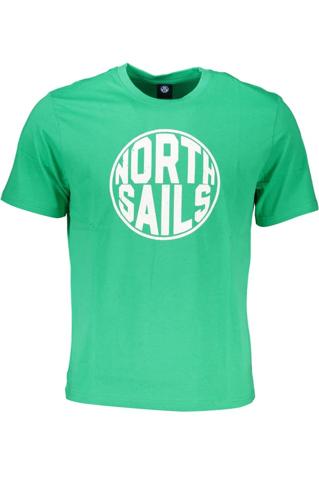 МЪЖКА ТЕНИСКА С КЪС РЪКАВ NORTH SAILS GREEN