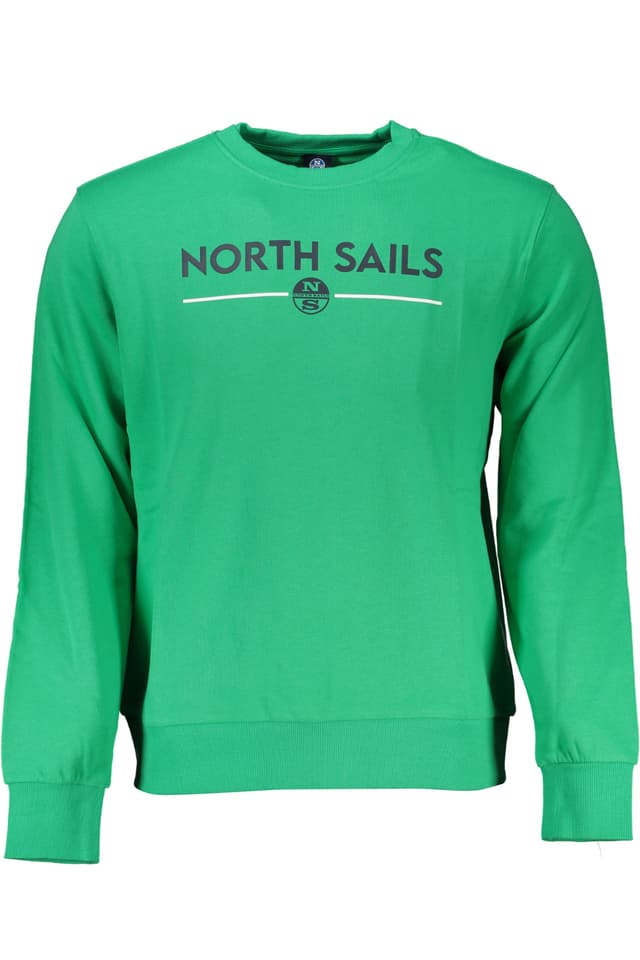 МЪЖКИ СУИТШЪТ БЕЗ ЦИП NORTH SAILS ЗЕЛЕН