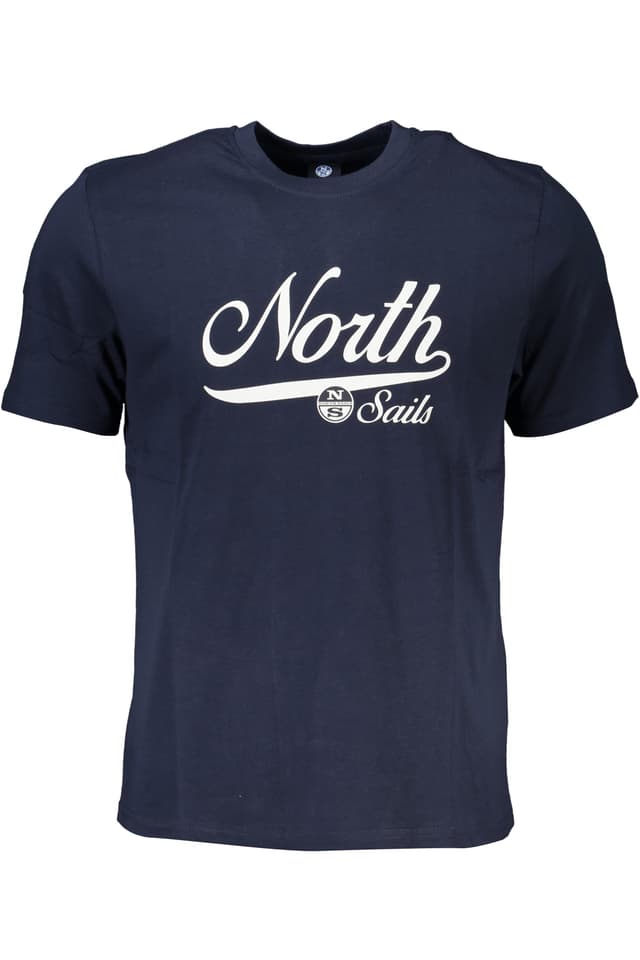 МЪЖКА ТЕНИСКА С КЪС РЪКАВ NORTH SAILS СИНЯ
