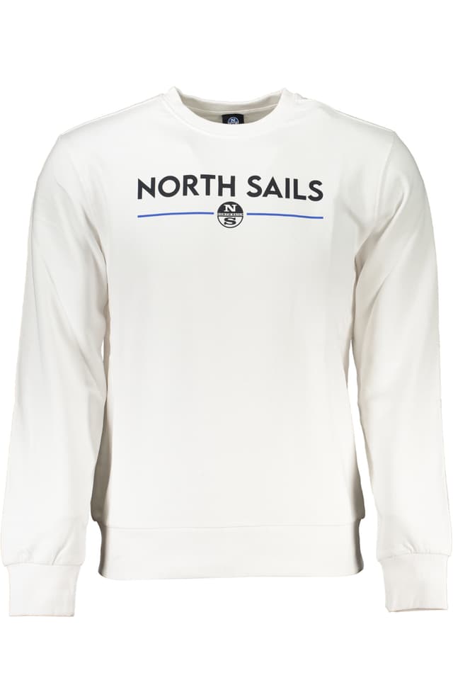 МЪЖКИ БЯЛ СУИТШЪТ БЕЗ ЦИП NORTH SAILS