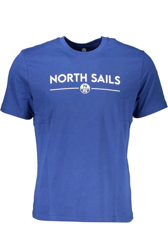 МЪЖКА ТЕНИСКА С КЪС РЪКАВ NORTH SAILS СИНЯ