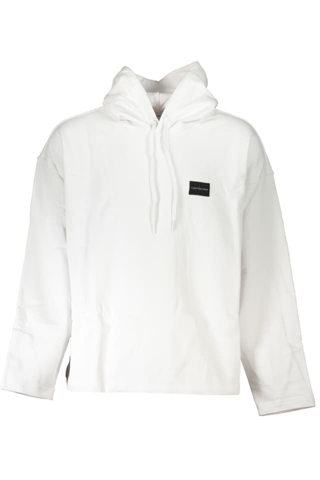 CALVIN KLEIN МЪЖКИ БЯЛ СУИТШЪТ БЕЗ ЦИП