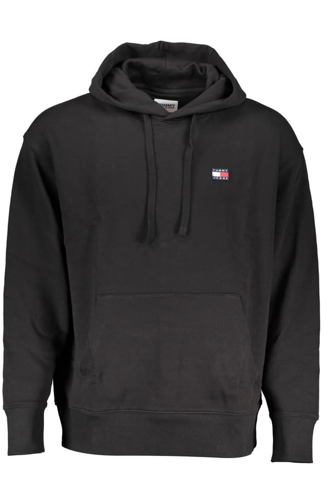 TOMMY HILFIGER МЪЖКИ ЧЕРЕН СУИТШЪТ БЕЗ ЦИП
