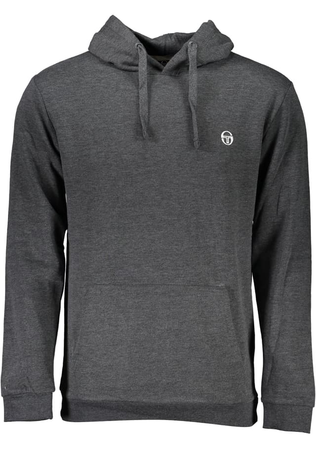 МЪЖКИ СИВ СУИТШЪР БЕЗ ЦИП SERGIO TACCHINI