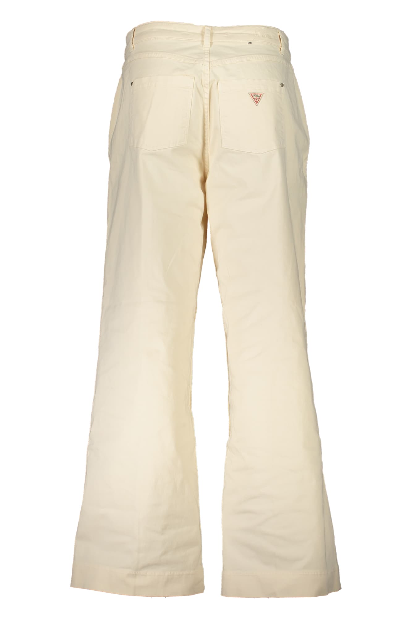 GUESS JEANS БЕЖОВ ДАМСКИ ПАНТАЛОН - GUESS JEANS