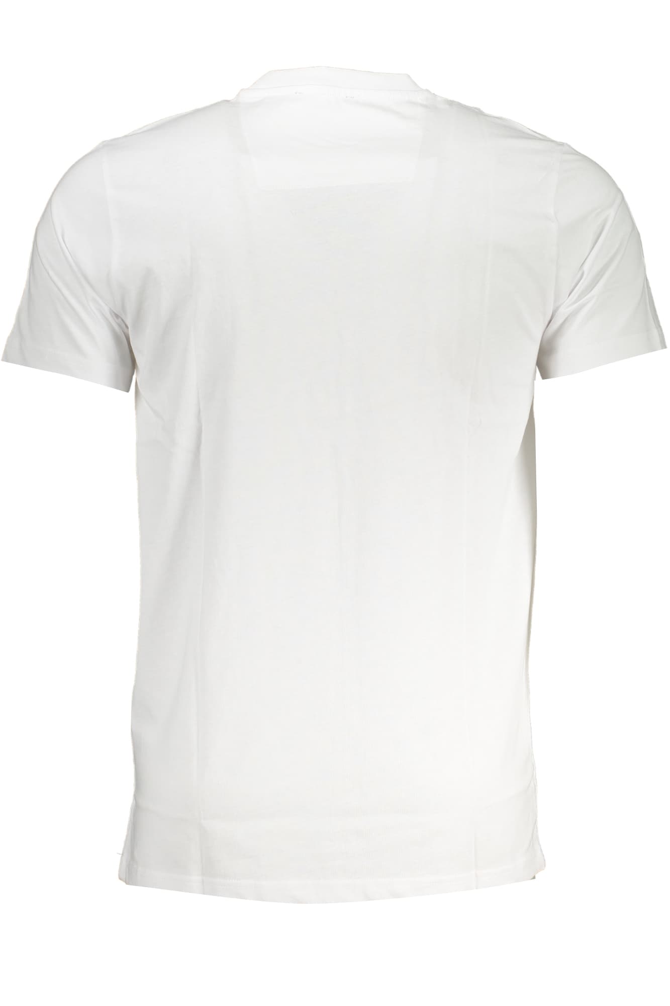 CAVALLI CLASS МЪЖКА ТЕНИСКА С КЪС РЪКАВ БЯЛА - CAVALLI CLASS