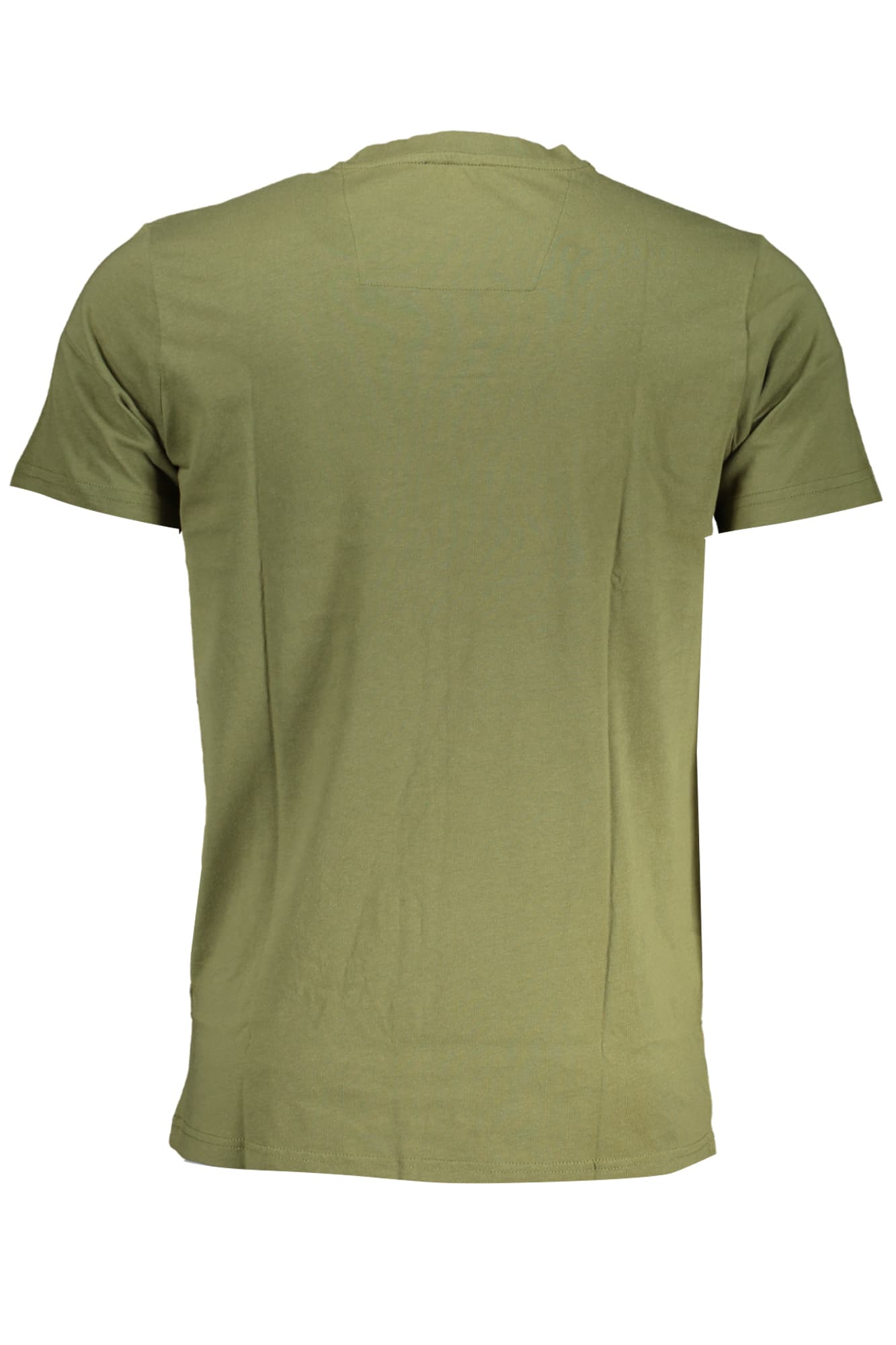 CAVALLI CLASS ЗЕЛЕНА МЪЖКА ТЕНИСКА С КЪС РЪКАВ - CAVALLI CLASS