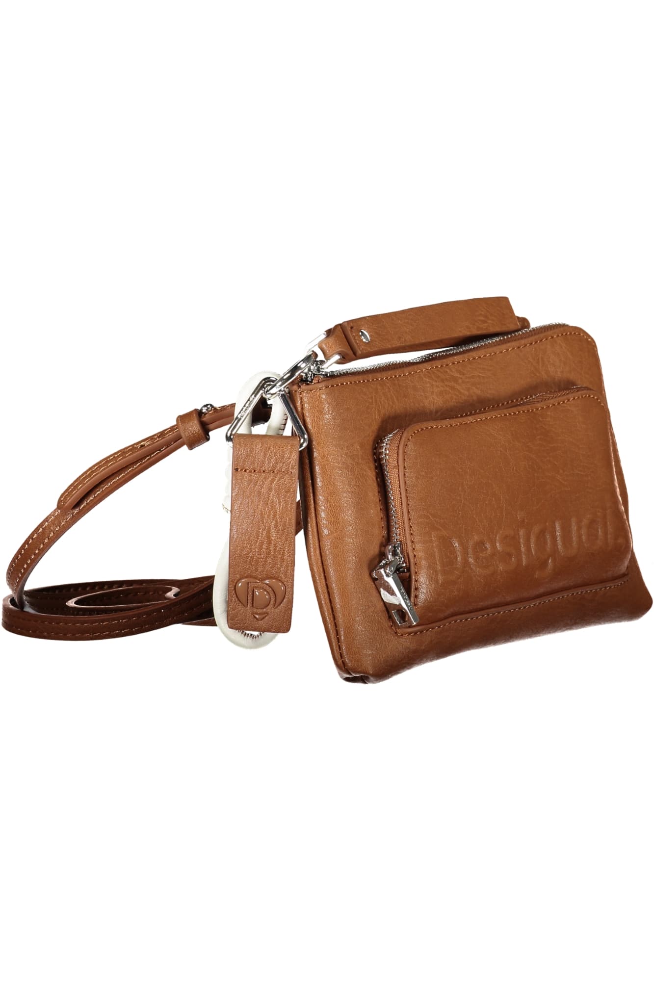 КАФЯВА ДАМСКА ЧАНТА DESIGUAL - DESIGUAL