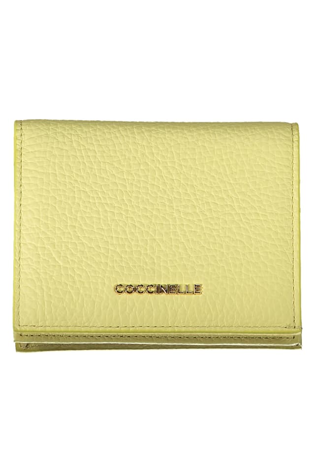 ДАМСКИ ПОРТМОНЕ COCCINELLE ЖЪЛТ