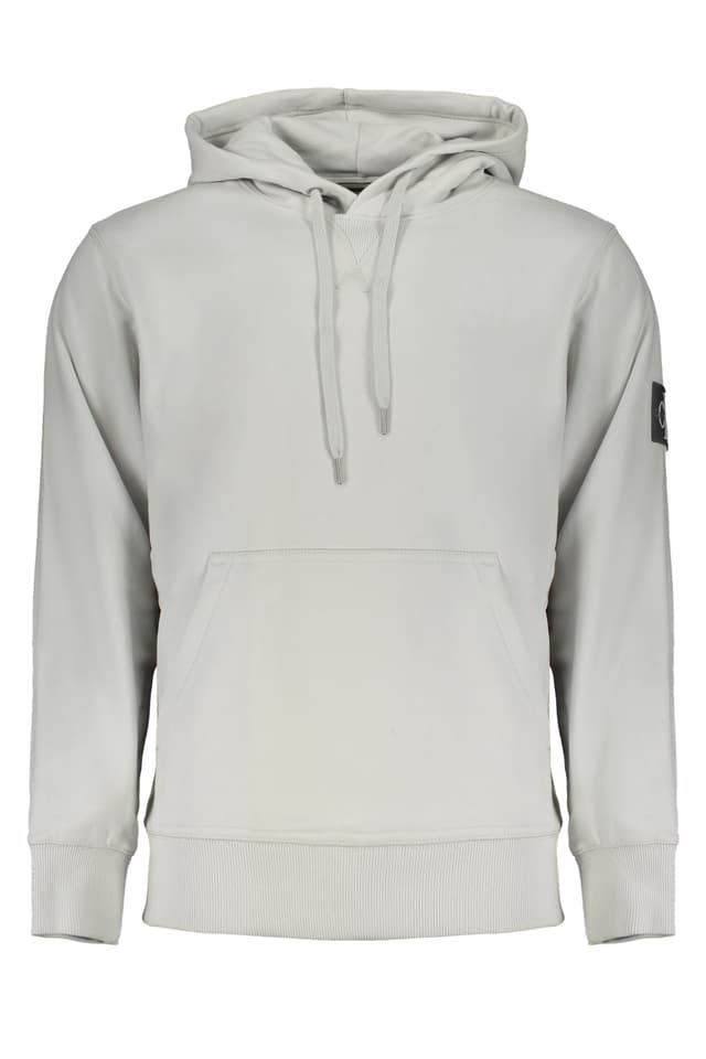CALVIN KLEIN МЪЖКИ СИВ СУИТШЪТ БЕЗ ЦИП