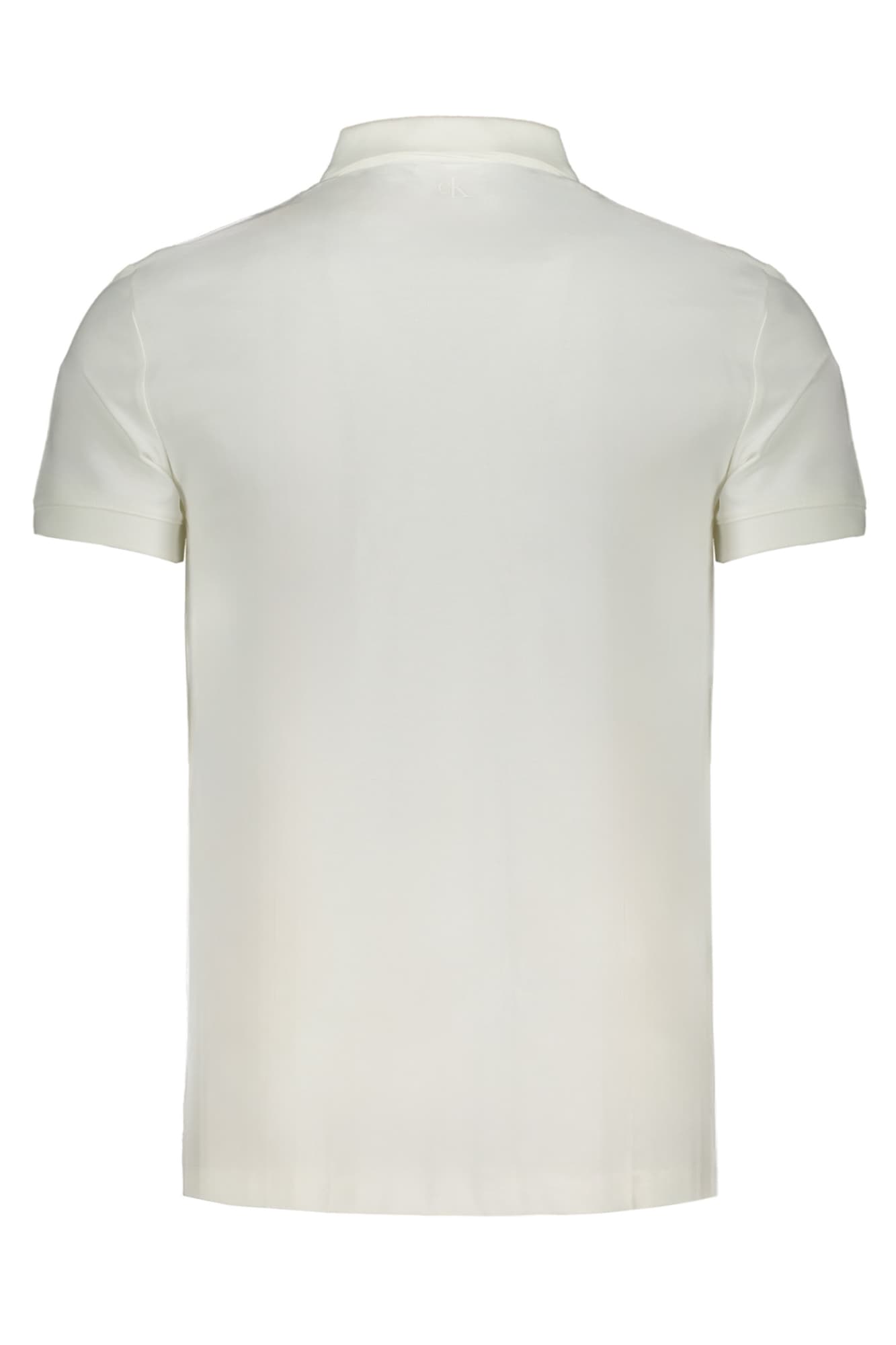 CALVIN KLEIN МЪЖКА БЯЛА ПОЛО БЛИЗКА С КЪС РЪКАВ - CALVIN KLEIN