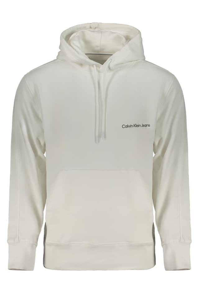 CALVIN KLEIN МЪЖКИ БЯЛ СУИТШЪТ БЕЗ ЦИП