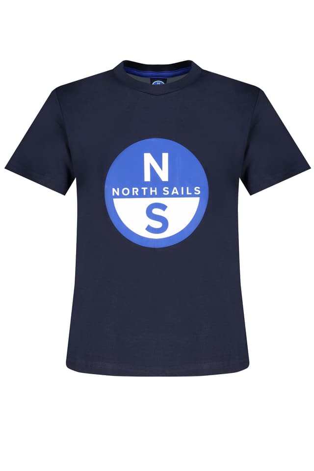 ДЕТСКА ТЕНИСКА С КЪС РЪКАВ NORTH SAILS СИНЯ