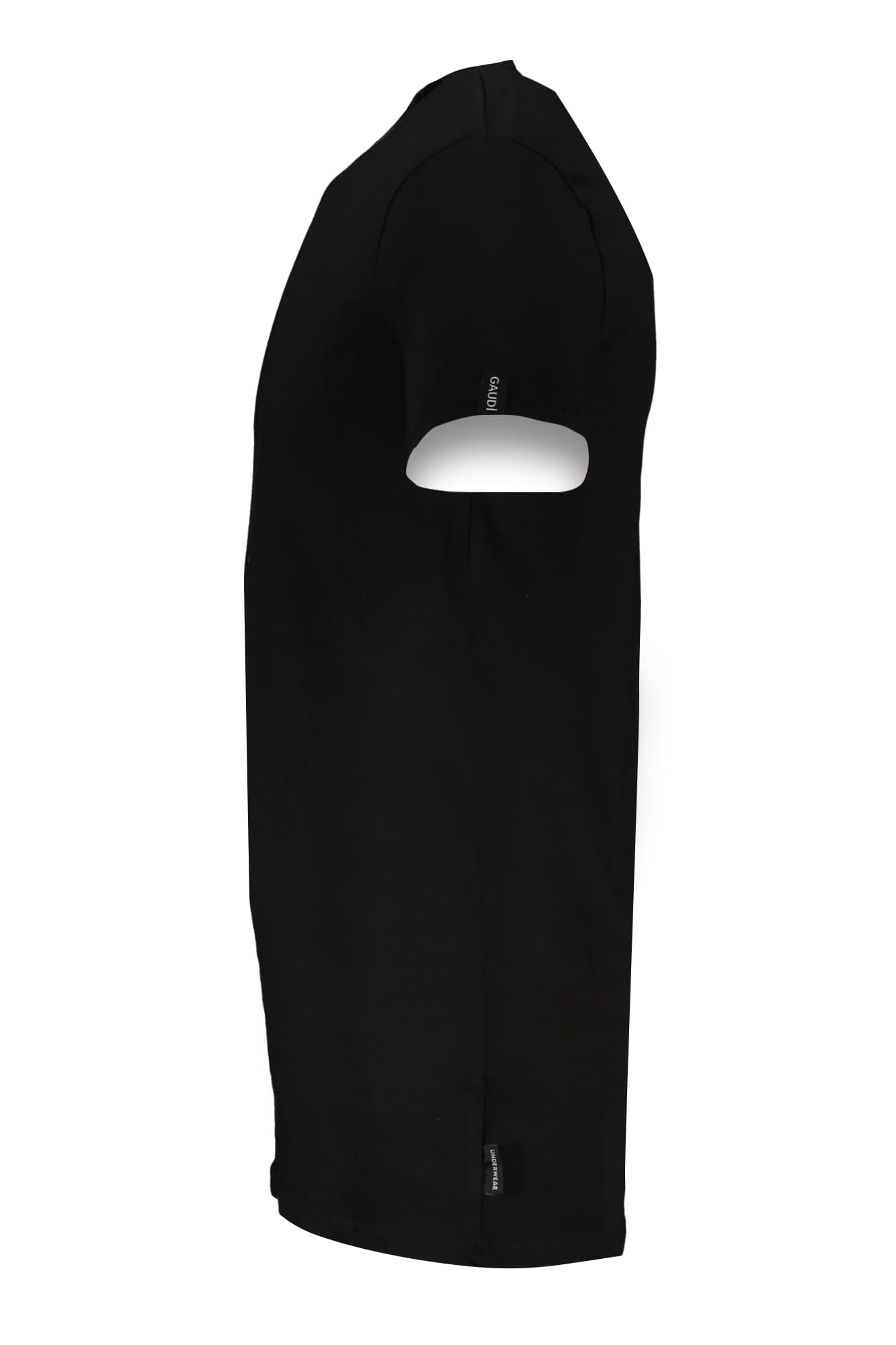 МЪЖКА ТЕНИСКА С КЪС РЪКАВ GAUDÌ ЧЕРНА - GAUDÌ