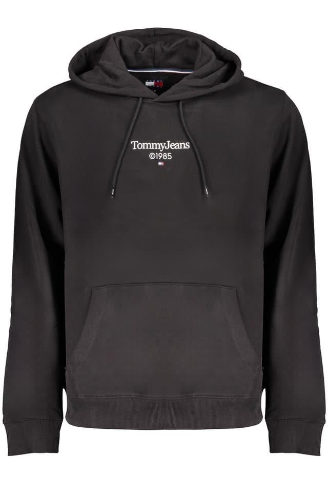 TOMMY HILFIGER МЪЖКИ ЧЕРЕН СУИТШЪТ БЕЗ ЦИП