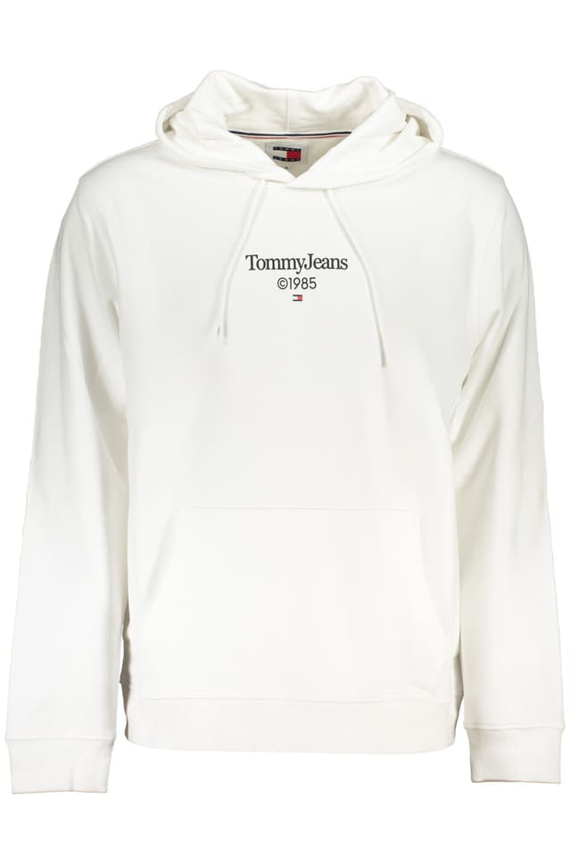 TOMMY HILFIGER МЪЖКИ БЯЛ СУИТШЪТ БЕЗ ЦИП