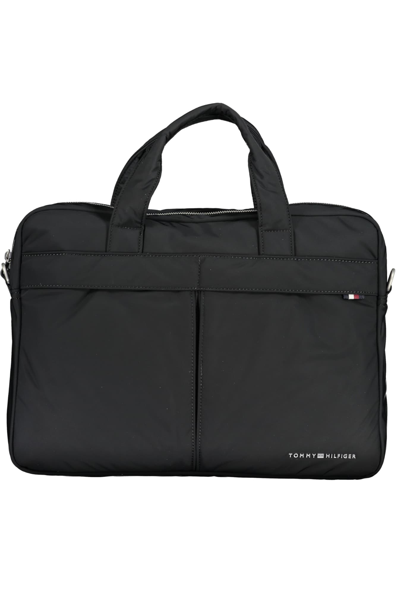 TOMMY HILFIGER BLACK MAN BRIFEFAFSE - TOMMY HILFIGER