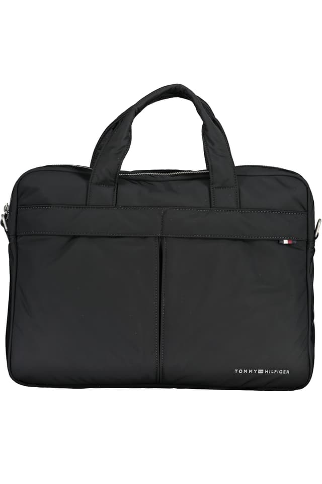 TOMMY HILFIGER BLACK MAN BRIFEFAFSE