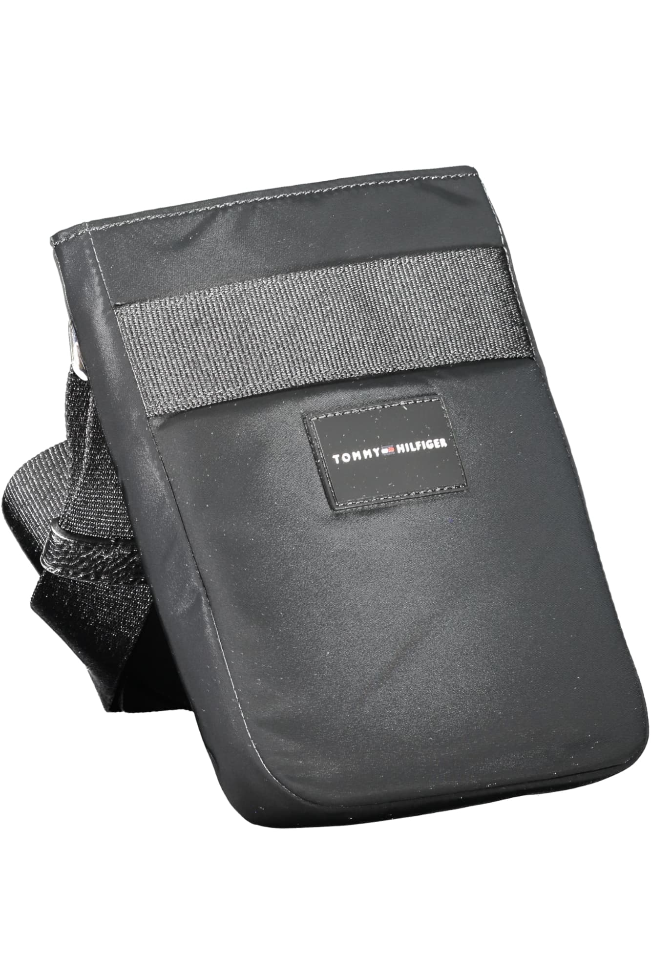 TOMMY HILFIGER МЪЖКА ЧАНТА ПРЕЗ РАМО ЧЕРНА - TOMMY HILFIGER