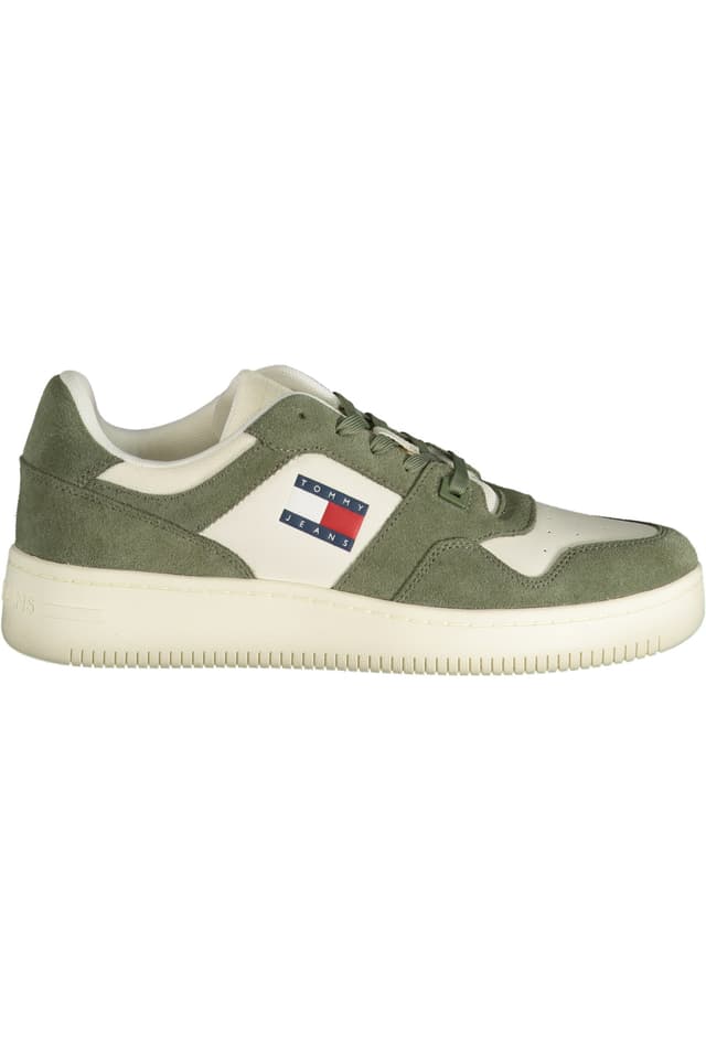 МЪЖКИ СПОРТНИ ОБУВКИ TOMMY HILFIGER ЗЕЛЕНИ