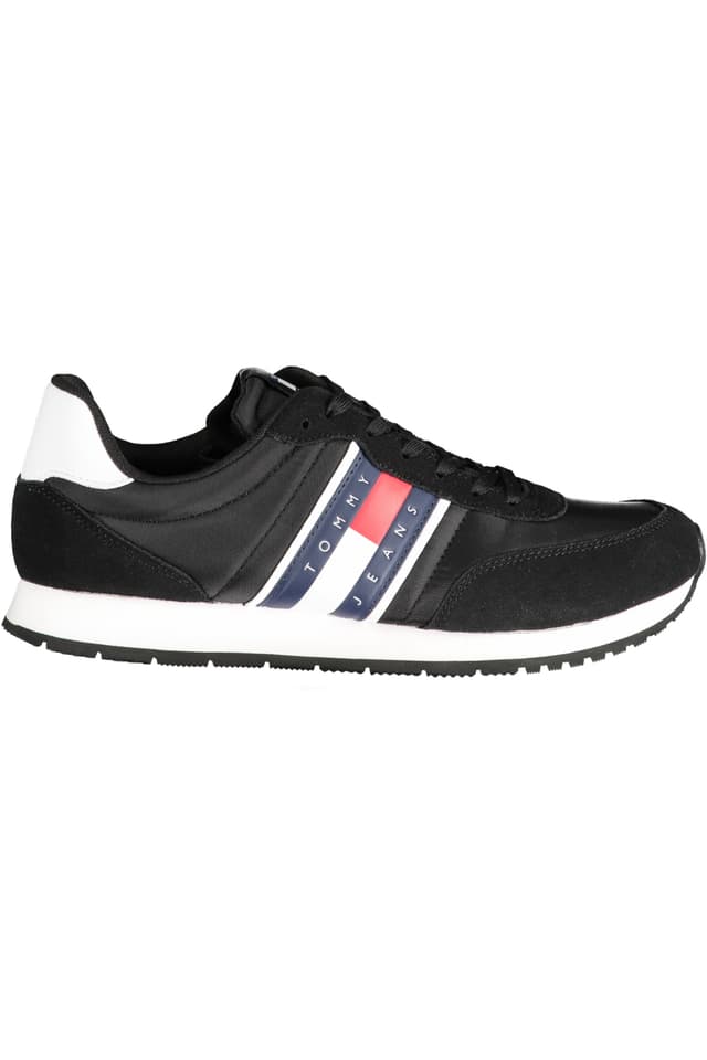 ЧЕРНИ МЪЖКИ СПОРТНИ ОБУВКИ TOMMY HILFIGER