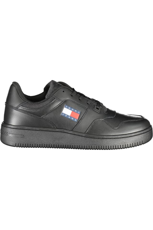 ЧЕРНИ МЪЖКИ СПОРТНИ ОБУВКИ TOMMY HILFIGER